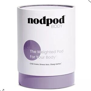 Nodpod Weighted Body Pod Blanket, Wisteria, 24”x29” NWT